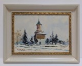 Tablou &quot;Biserica Sfantul Nicolae Domnesc&quot; Iasi - Vasile Stratulat