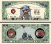 !!! SUA = FANTASY NOTE - US MARINES CORP - 2001 - UNC