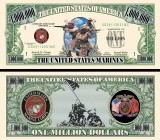 !!! SUA = FANTASY NOTE - US MARINES CORP - 2001 - UNC
