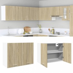 vidaXL Dulap suspendat &ldquo;Lyon&rdquo;, stejar Sonoma, 80 x 31 x 60 cm, PAL