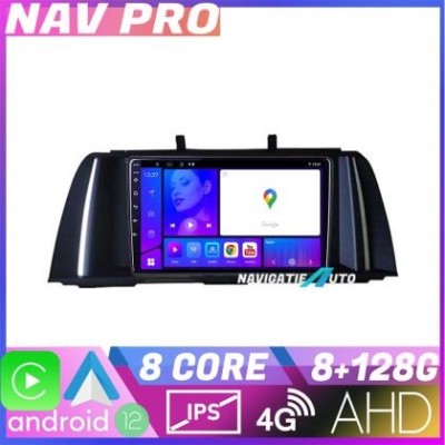 Navigatie Seria 5 F10 2010 2012 CIC EDOTEC-LITE Android Ecran 720P Octa Core 8 128 Carplay CarStore Technology foto