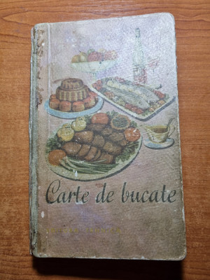carte de bucate - din anul 1961 - 924 retete culinare foto