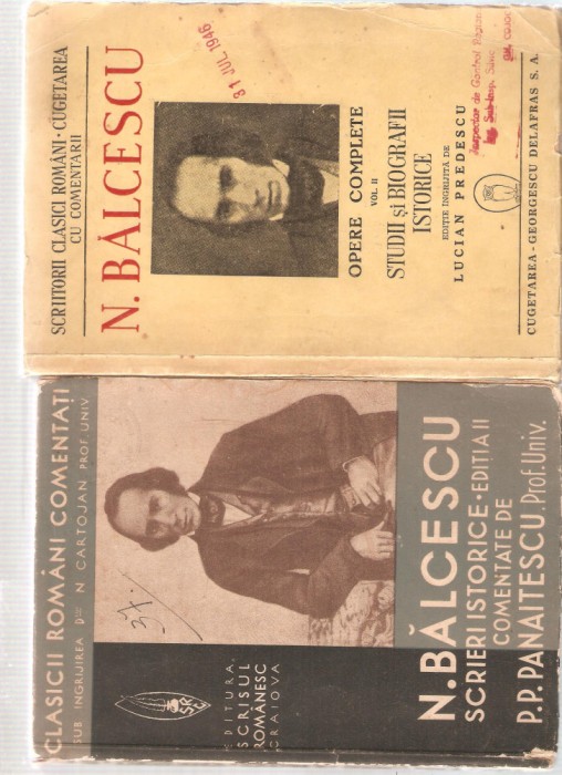 Scrieri istorice Balcescu