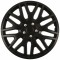 Set capace roti auto Cridem Dakar NC 4buc - Negru/Crom - 16&#039;&#039; Garage AutoRide