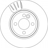 Disc frana fata TRW DF4799