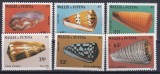 DB1 Fauna Scoici Pesti Wallis &amp; Futuna 6 v. MNH II, Nestampilat