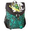 Ghiozdan băieți neechipat Easy LEGO Core Line - design NinjaGo, Green