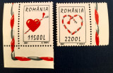Cumpara ieftin Romania 2001 LP 1542 Martisor serie 2v. MNH, Nestampilat