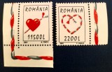 Romania 2001 LP 1542 Martisor serie 2v. MNH