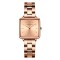 Ceas de mana dama Hannah Martin Quartz Analog Elegant Auriu Roze