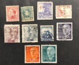 Spania 1900&ndash;1955 - Set de 10 Timbre Istorice Ștampilate / Anulate - Cod: -PV1