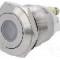 Intrerupator anti-vandalism, OFF-(ON), &Oslash;19mm, ONPOW - GQ19F-10D/G/24V/S