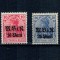 1917 - Ocupatia germana, Mi.No.4,6 neuzate