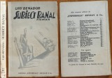 Ury Benador, Subiect banal, roman, Appassionata, nuvela, 1934, editia 1