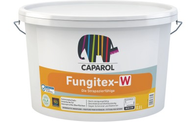 Vopsea Latex Fungitex-W Caparol - Mat matasos Clasa 1 de lavabilitate 12.5 L foto