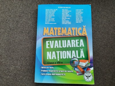 MATEMATICA EVALUAREA NATIONALA CATALIN PETRU NICOLESCU foto