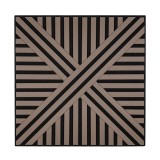 Panou acustic de perete Leziter Deco VI, aspect stejar uleiat, 60x60x1,8 cm