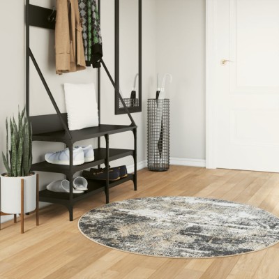Gossi covor lavabil, multicolor, &amp;Oslash; 120 cm, anti-alunecare foto