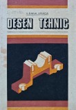 Desen Tehnic Ileana Vraca - 1979, Editura Didactica si Pedagogica, 258 pagini, Coperta Cartonata, Stare Buna