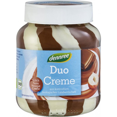 Crema de Ciocolata cu Alune si Lapte Bio 400gr Dennree foto