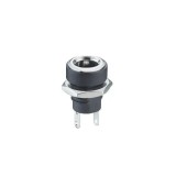 Conector alimentare 2A 30VDC soclu mama 5.5x2.1mm lipire pe panou, Lumberg