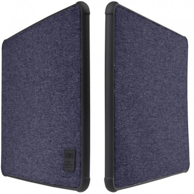 Husa UNIQ DFender Tough pentru Apple Macbook 12inch (2015), Albastra foto