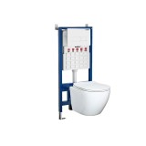 Set de rezervor pentru toaletă Roya Delano 021W, pentru montare &icirc;n perete