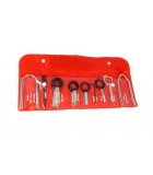 Set 16 chei pentru demontare radio Alfa Romeo Audi BMW Fiat