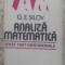 ANALIZA MATEMATICA. SPATII FINIT-DIMENSIONALE-G.E. SILOV-219151