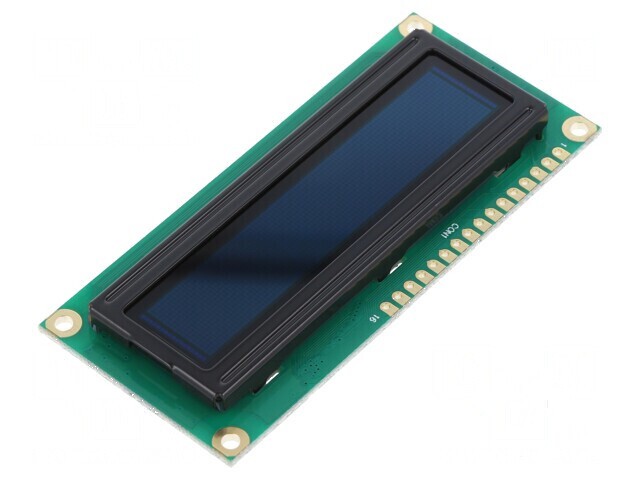 Afişaj OLED 16x2 roşu 80x36x10mm 16 pini