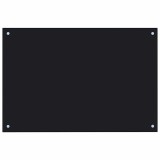 Cumpara ieftin Panou antistropi de bucatarie, negru 90x50 cm sticla securizata