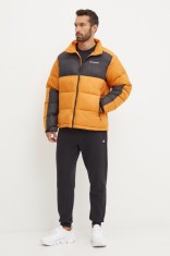 Columbia geaca barbati, culoarea portocaliu, de iarna