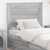 VidaXL Tăblie cap cu headboard Gri Sonoma 100 cm Lemn compozit 887478