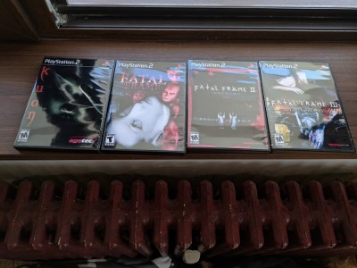 Trilogia Fatal Frame (1 2 3) - jocuri PS2 foto