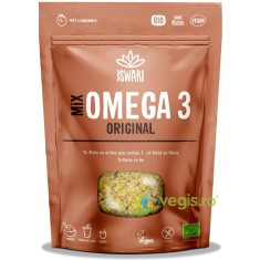 Mix Omega3 cu Seminte de In si Chia fara Gluten Ecologic/Bio 200g