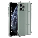 Husa iPhone 11 Pro Max Asteroid GSM Shockproof Clear Silicone, transparenta