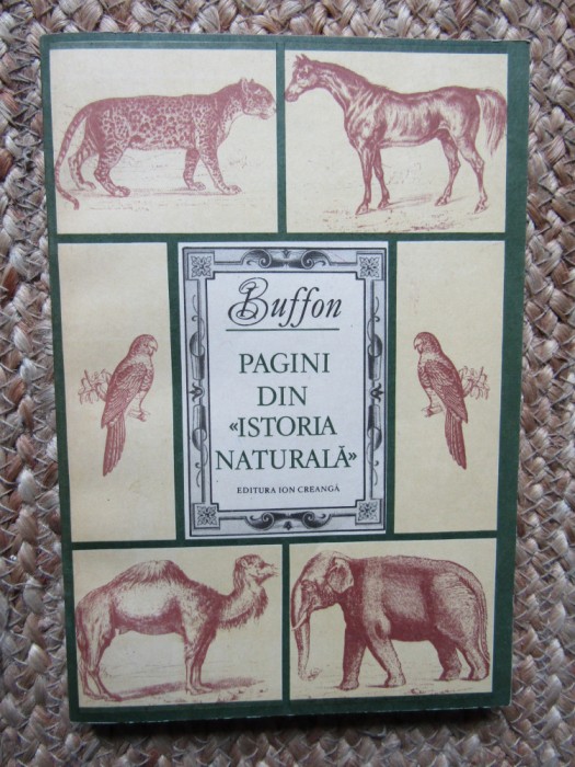 PAGINI DIN "ISTORIA NATURALA"-BUFFON