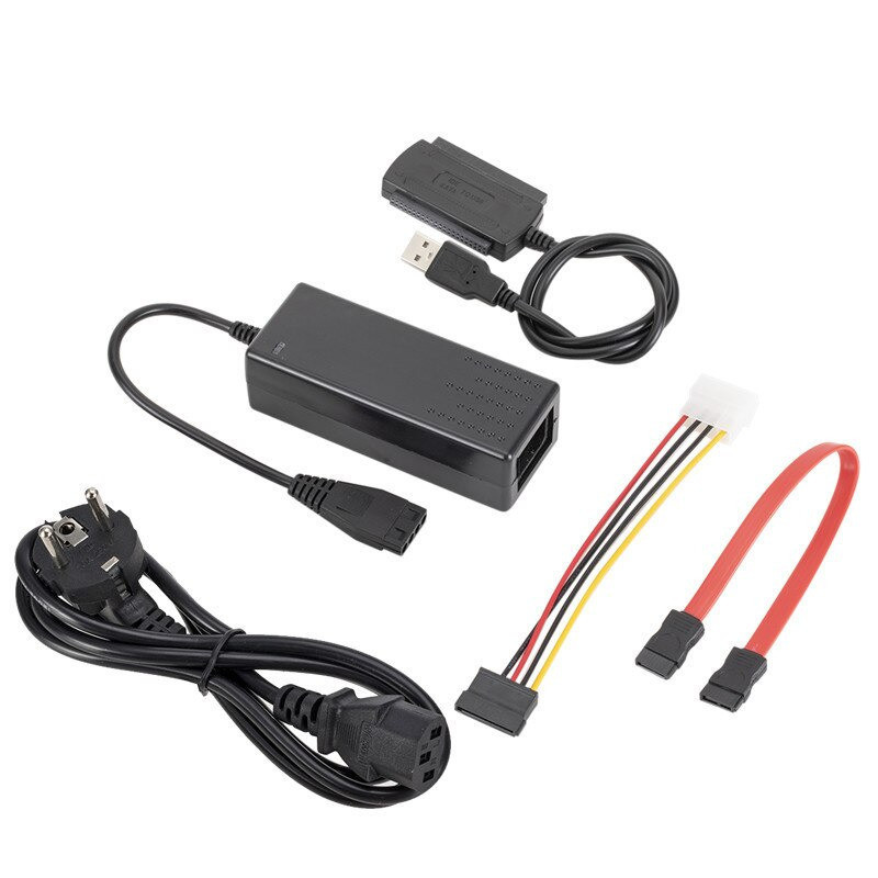 Adaptor convertor IDE / SATA la USB cu alimentare 12V 2A pt HDD / CD / DVD  ROM | Okazii.ro