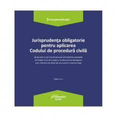 Jurisprudența obligatorie pentru aplicarea Codului de procedură civilă. Actualizata 3 ianuarie 2022 - Paperback brosat - *** - Hamangiu
