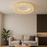 Lustra Led Cu 3 Faze De Lumini , 96W