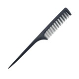 Cumpara ieftin Pieptan clasic, pentru coafat si pieptanat, dinti desi si medii, pentru orice tip de par, 21 cm, plastic, negru