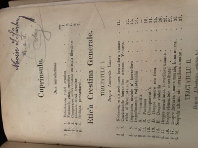 Carte veche foto