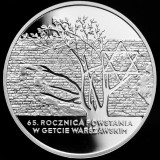 Polonia 20 zloti 2008,65th Anniversary Warsaw Ghetto Uprising ,Argint .925 .28.28 g PROOF, Europa