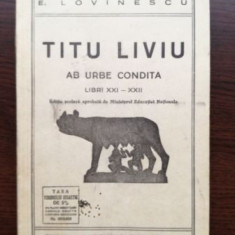 Titu Liviu ab urbe condita