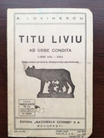 Titu Liviu ab urbe condita