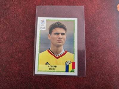 Adi Mutu sticker Panini Euro 2000 Romania #47 foto