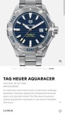 CEAS TAG HEUER AQUARACER - Automatic - Calibre 5 - Ref. WAY2012 - 43mm - 2900$ !, Analog, Casual, Otel