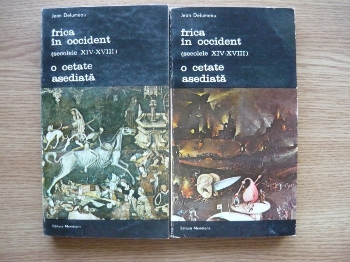 JEAN DELUMEAU - FRICA IN OCCIDENT ( O CETATE ASEDIATA ) - 2 volume - 1986