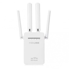 Router / Amplificator Extender Retea WI-FI Pix-Link Router Wireless 300Mbps, FOXMAG24