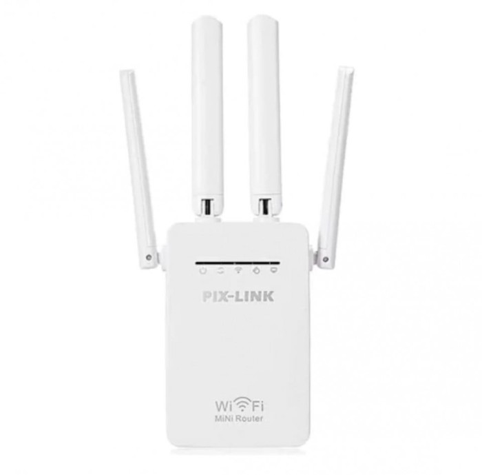 Router / Amplificator Extender Retea WI-FI Pix-Link Router Wireless 300Mbps, FOXMAG24